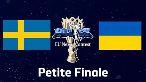 Sur quelles chaînes et à quelle heure voir le match en direct ? Nexus Contest Petite Finale: Suède - Ukraine - YouTube