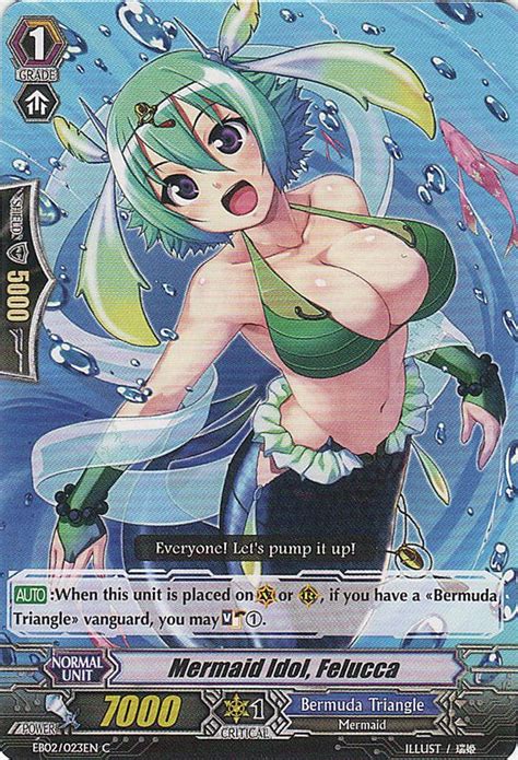 Our store is dedicated to selling individual vanguard cards so you can complete and constantly improve your decks with the latest and strongest cards. Mermaid Idol, Felucca - Cardfight!! Vanguard Wiki