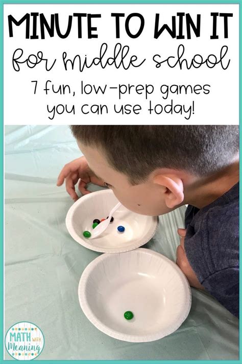 How this esl classroom game teaches english telephone is a great game for pronunciation of current words as well as new words. Minute to Win It Games for Middle School Classroom ...