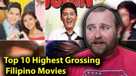 My big fat greek wedding holds the top with $241,438,208 while what to expect when you're expecting brings up the rear with $41,152,203. Top 10 Highest Grossing Filipino Movies REACTION - YouTube