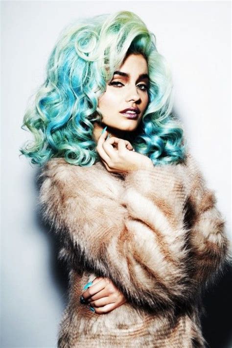 Find out more about permanent green hair dye and get the scoop on temporary green hair dye. Seafoam Curls | Blue green hair, Aqua hair, Mermaid hair
