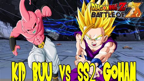 Punch and shoot to win. Dragon Ball Z: Battle of Z - Kid Buu Versus Super Saiyan 2 Teen Gohan (Epic Combo Battle) - YouTube