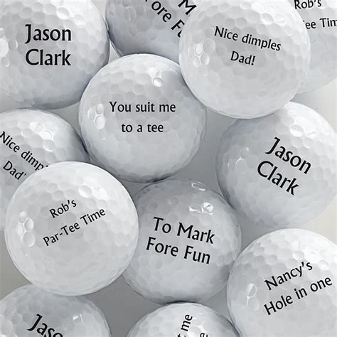 I had a hole in nothing. Personalized Golf Balls | Golf ball, Golf gifts, Golf ball crafts