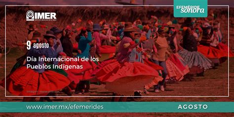 Es por ello que este 9 de agosto, día internacional de los pueblos indígenas, debemos reivindicar su inclusión, participación y aprobación en la constitución de un sistema con beneficios. 9 de agosto, Día Internacional de los Pueblos Indígenas - IMER