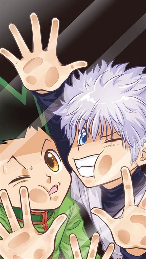 Download the background for free. Gon and Killua wallpaper | Hunter anime, Anime characters ...