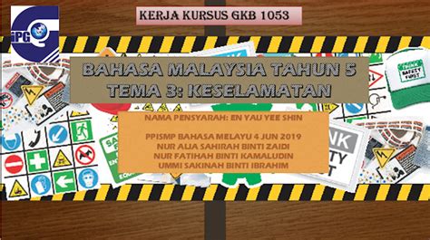 Sisipan terletak pada suku pertama kata dasarnya, yang memisahkan konsonan pertama dengan vokal pertama suku tersebut. TEMA 3: KESELAMATAN TAHUN 5: MENULIS