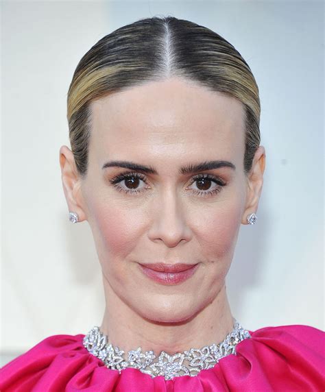 Sarah catharine paulson (december 17, 1974) / american actress. Sarah Paulson - Oscars 2019 Red Carpet