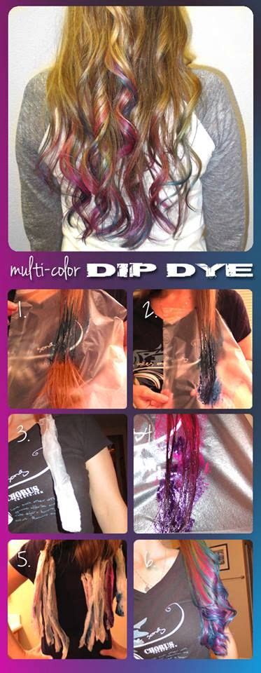 Wait til the end to see her results! Splat Multi-Color "How To" dip-dye | Splat hair color ...