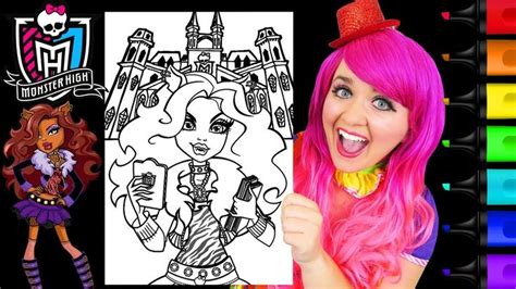 Barbara gordon you can call her babs is the new batgirl in town. Coloring Monster High Clawdeen Wolf Crayola Coloring Page ...