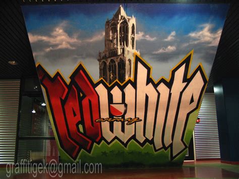 #fc twente #fc utrecht #football #eredivisie. Graffiti: Voetbal Utrecht