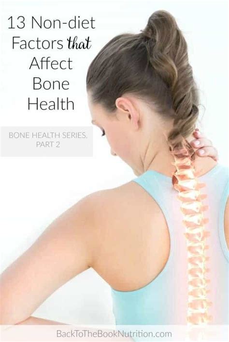 13 (Non-diet) Lifestyle Factors that Affect Bone Health ...
