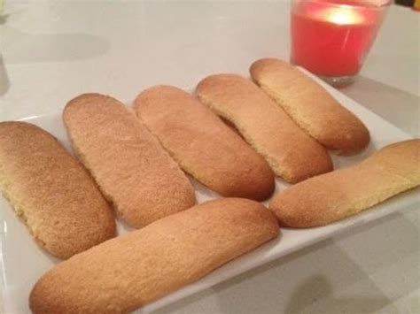 It's a shortbread dough and you press a whole unblanched almond in the finger. Lady Finger Recipe/ Sponge fingers or Savoiardi biscuits (For Snack or Tiramisu) - YouTube