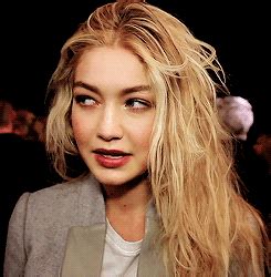 The best gifs for gigi hadid. "Like a flower made of iron"