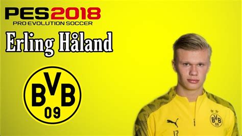 Erling haaland borussia dortmund bundsliga norway pes2021 bundesliga bor. ERLING HÅLAND PES 2018 (Face Edit) Option File FEVEREIRO ...