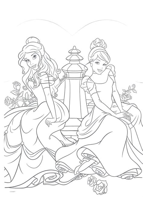 Cinderella is a princess from the disney cartoon character, she is kind and beautiful girl, children like to drawing and coloring sheet pictures. Veja belos desenhos para colorir das Princesas Disney ...