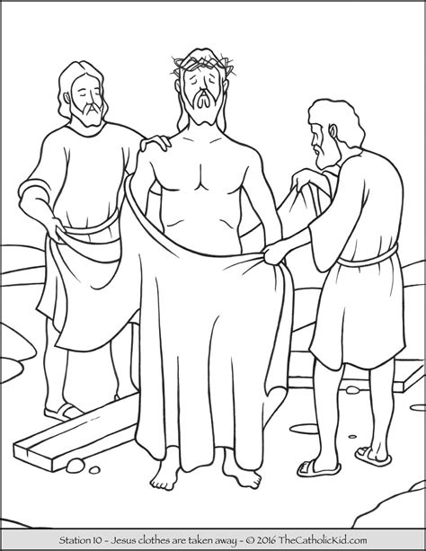 Thanks for the feedback, peggy! Stations Of The Cross Coloring Pages For Children ...