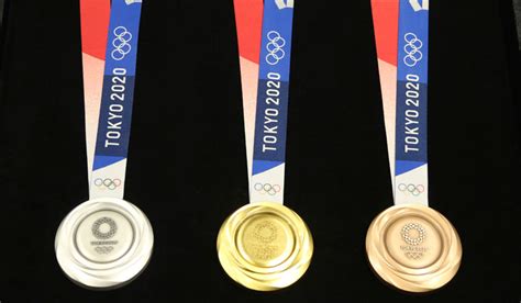 Although the olympic gold medal is more silver than gold, there are gold medals that are solid gold, such as the helmenstine, anne marie, ph.d. Tokyo 2020 Olympic medals to be made out of recycled ...
