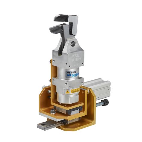 The nipper is a compact automated guided vehicle for unmanned internal pallet transportation. Double Sliding Air Nipper Bracket-Type No.GT-NB20LW-10TML ...