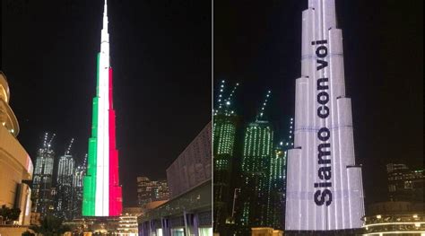 Welcome to the official page of burj. A Dubai il Burj Khalifa si tinge di verde, bianco e rosso ...