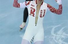 olga graf russian skater sports wardrobe speed naked olympics suit medal she malfunction her girl russia sochi sport under unzip