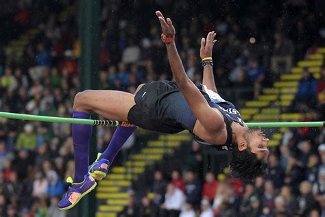 .tamberi celebrate after both winning gold in the men's high jump. NCAA Men's High Jump — Shankar Gave His Jump The Highest ...