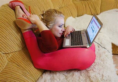 Behind contortionist fingered head milf. 1000+ images about Inspired nidrasana legs behind head on ...