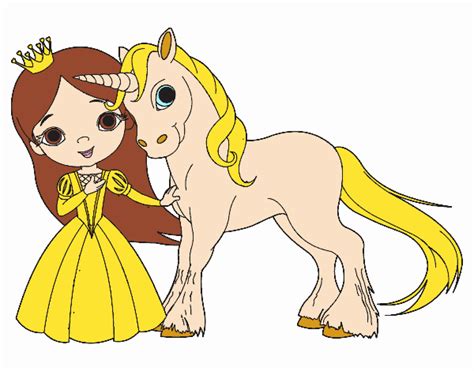 Click the simple unicorn's head coloring pages to view printable version or color it online (compatible with ipad and android tablets). Colored page Unicorn and princess painted by User not ...