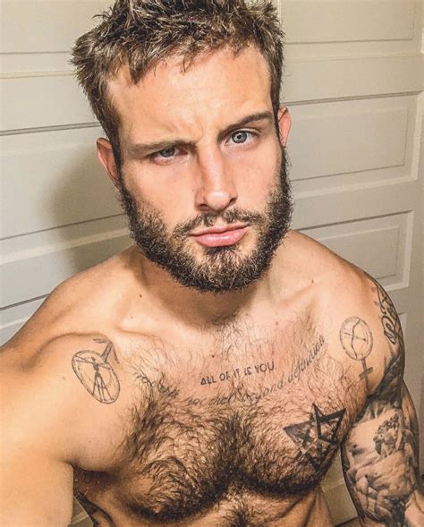 In *man of the day, hairy, tattoos. Nico Tortorella: There's nothing more masculine than bottoming