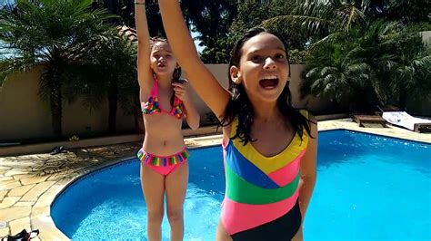 ・desafio da piscina parte 2 4:52x360p ・desafio da piscina! Desafio da piscina com minha amiga Emanuelle - YouTube