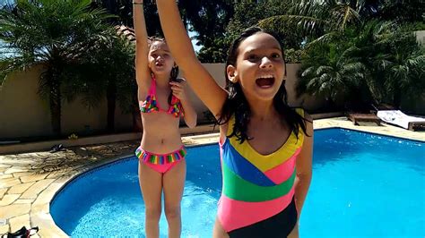 Desafio da piscina 2020 verão desafio do sorvete com marcela muniz. Desafio da piscina com minha amiga Emanuelle - YouTube