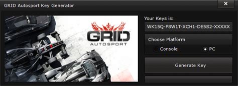 Grid autosport is a 2014 racing video game developed and published by codemasters. GRID Autosport CD Key Generator ( free Download ) NO ...