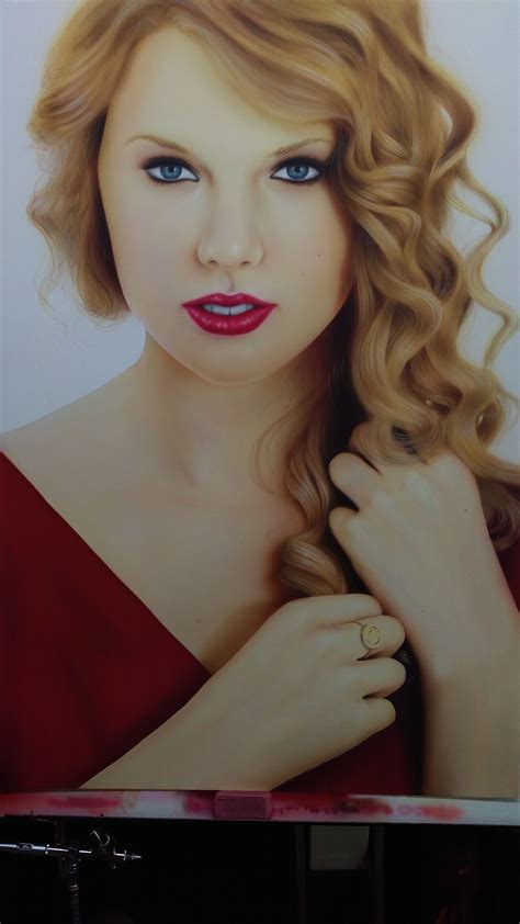 Ink on 15 x 20 illustration board with an 11 x 16 image area. #taylorswift #airbrush #portrait. Acrylics on 20" X 30 ...