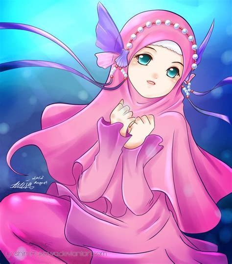 Maybe you would like to learn more about one of these? √ 105+ Gambar Wanita Berhijab Kartun, Bercadar, Cantik ...