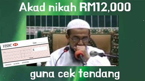 Cheque, checkbook, check box, check our ig, penalty kick, check us indonesian. Akad nikah RM12,000 guna cek tendang - Ustaz Azhar (UAI ...