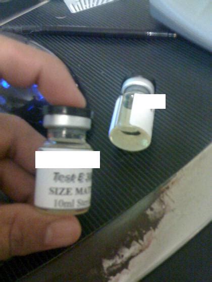 What i share with you, one of my client example, so. Is this Test E Legit? 300 mg/ml, 10 ml vials. Lab name Edited