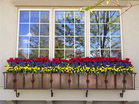 To keep your garden looking amazing throughout the year, make sure to mix it up: 15 Gorgeous Window Box Ideas for Spring