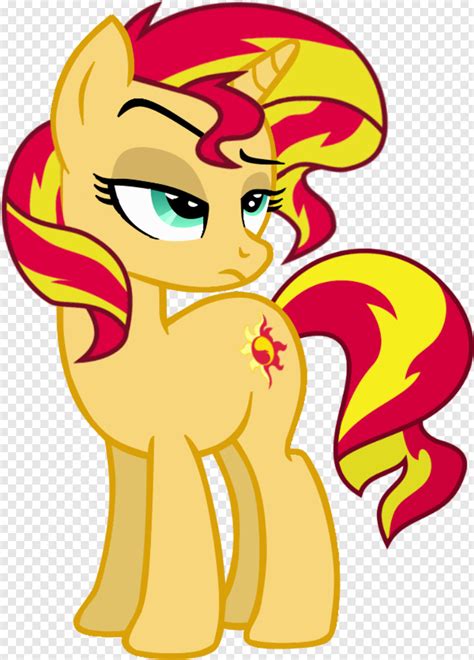 Download Shimmer - Sunset Shimmer Mlp Vector, Png Download ...