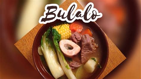 We would like to show you a description here but the site won't allow us. HOW TO MAKE BULALO | FILIPINO BEEF MARROW STEW | HOME ...