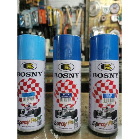 Chrome spray paint tutorial spary paint 2020. Bosny Blue Spray Paint | Shopee Philippines