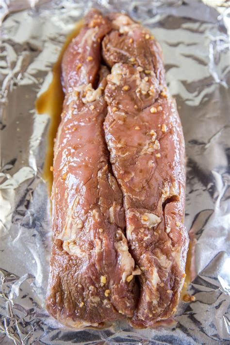 Line a sheet pan with aluminum foil. Pork Tenderloin In The Oven In Foil - Oven Roasted Pork ...