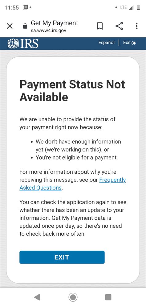Turbotax uses a temporary account for your tax refund deposit to withdraw their fees my big question is what is the issue with the ones who are getting the payment status not found. Irs Stimulus Check Portal Status Unavailable - LUSTIMU