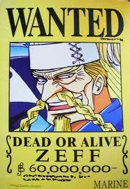 Poster buronan one piece ini menampilkan foto karakter dan harga buronannya. one piece story: Poster Buronan