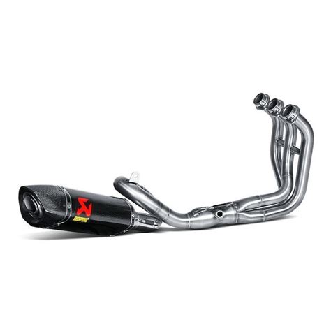 Akrapovic racing full system exhaust (carbon fiber). Akrapovic Racing Exhaust System Yamaha FZ-09 / MT-09 / FJ ...