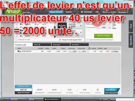 Lorsque vous avez complètement rempli votre profil avec votre nom, sexe, âge, adresse, profession, situation de famille et adresse mail, vous pouvez débuter l'aventure. gagner de l'argent simplement avec le forex sur etoro PART ...