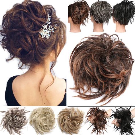 A bun can be secured with a hair tie, barrette, bobby pins, one or more hair sticks, a hairnet. Pin on Hair Buns