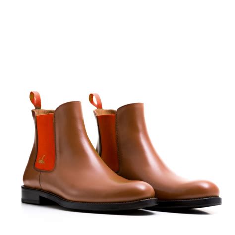 Roberto santi chelsea boot cognac. Serfan Chelsea Boot Damen Cognac Orange