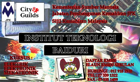 Baki tempoh pengajian semasa membuat permohonan hendaklah tidak kurang dari satu (1) tahun; KURSUS KEMAHIRAN UNTUK LEPASAN PT3 ~ MyMengaji