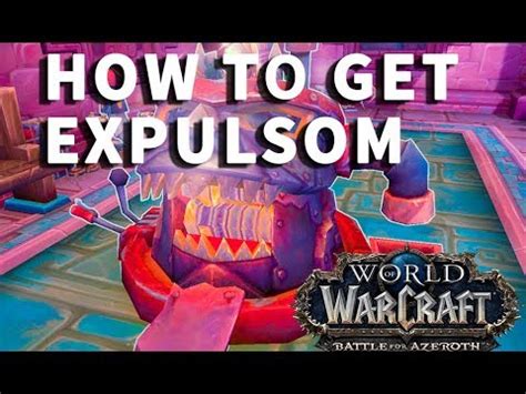 A quick guide on how to get thunderfury, blessed blade of the windseeker in classic wow. How to get Expulsom WoW BfA - YouTube