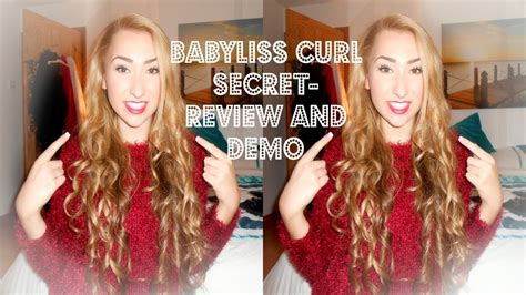 A revolutionary way to create beautiful curls; BaByliss Curl Secret - Review And Demo - YouTube