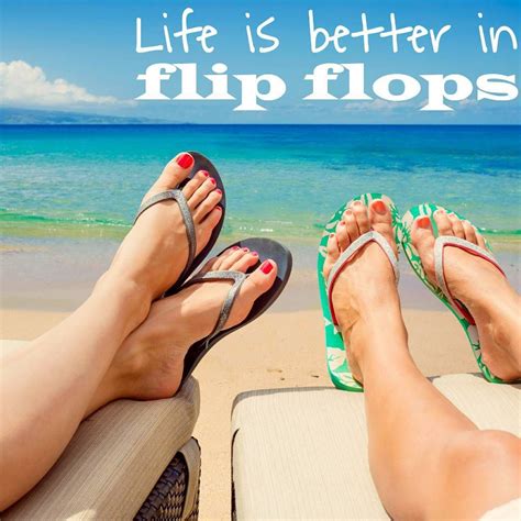 Do you think life is better in flip flops? #travel #quote ...